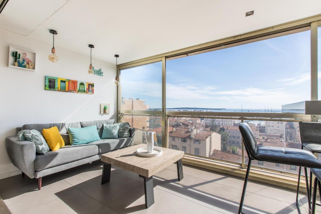 Lb Vacation Rentals I Admire Panoramic Ocean Views Through Walls Of Windows Cannes Ngoại thất bức ảnh