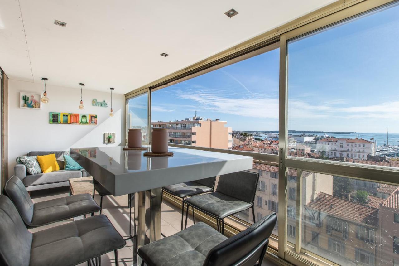 Lb Vacation Rentals I Admire Panoramic Ocean Views Through Walls Of Windows Cannes Ngoại thất bức ảnh